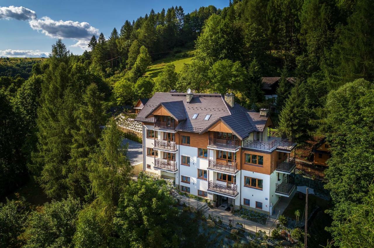 Willa Nad Parkiem Szczawnica Kültér fotó